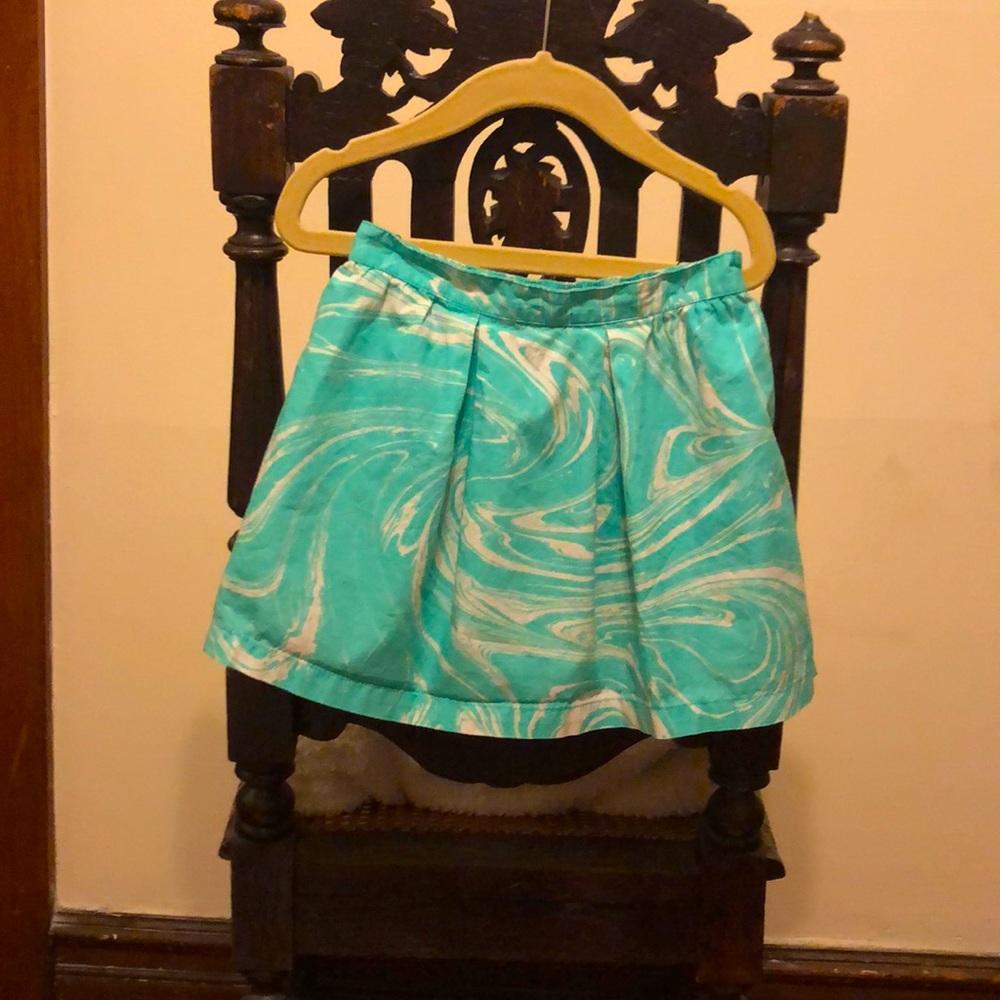 GAP turquoise skirt